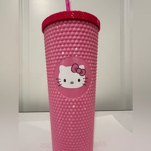 New Hello Kitty Studded Tumbler Cup